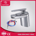 moderne Badezimmerhahn Badezimmer Waschbecken Mischbatterie Wasserfall Bad Wasserhahn